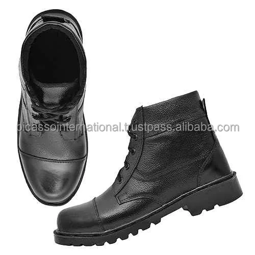 Good Quality Hot Selling Elegant Design Custom Logo OEM High Quality Cow Hide Leather Boots for Men at Direct Factory Price