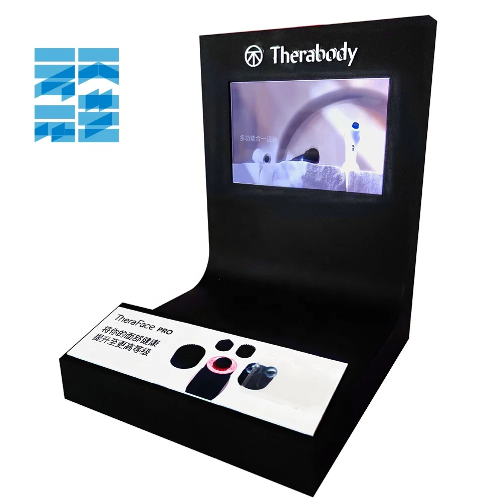 Custom Acrylic Display Rack With Lcd Screen Oem Design Acrylic