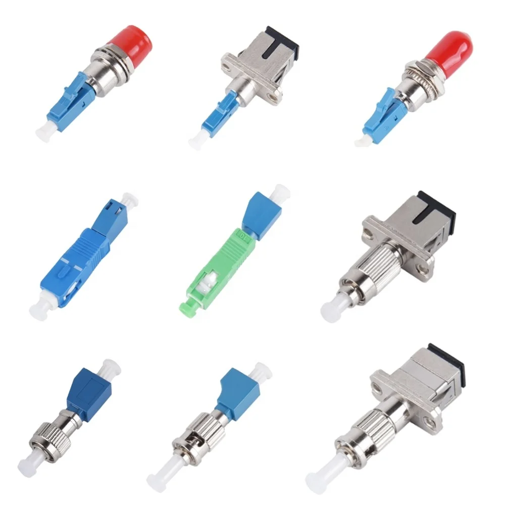 Fiber Optic Apcupc Fclcscst Malefemale To Adapter Single Mode Converter Hybrid Connector 0035