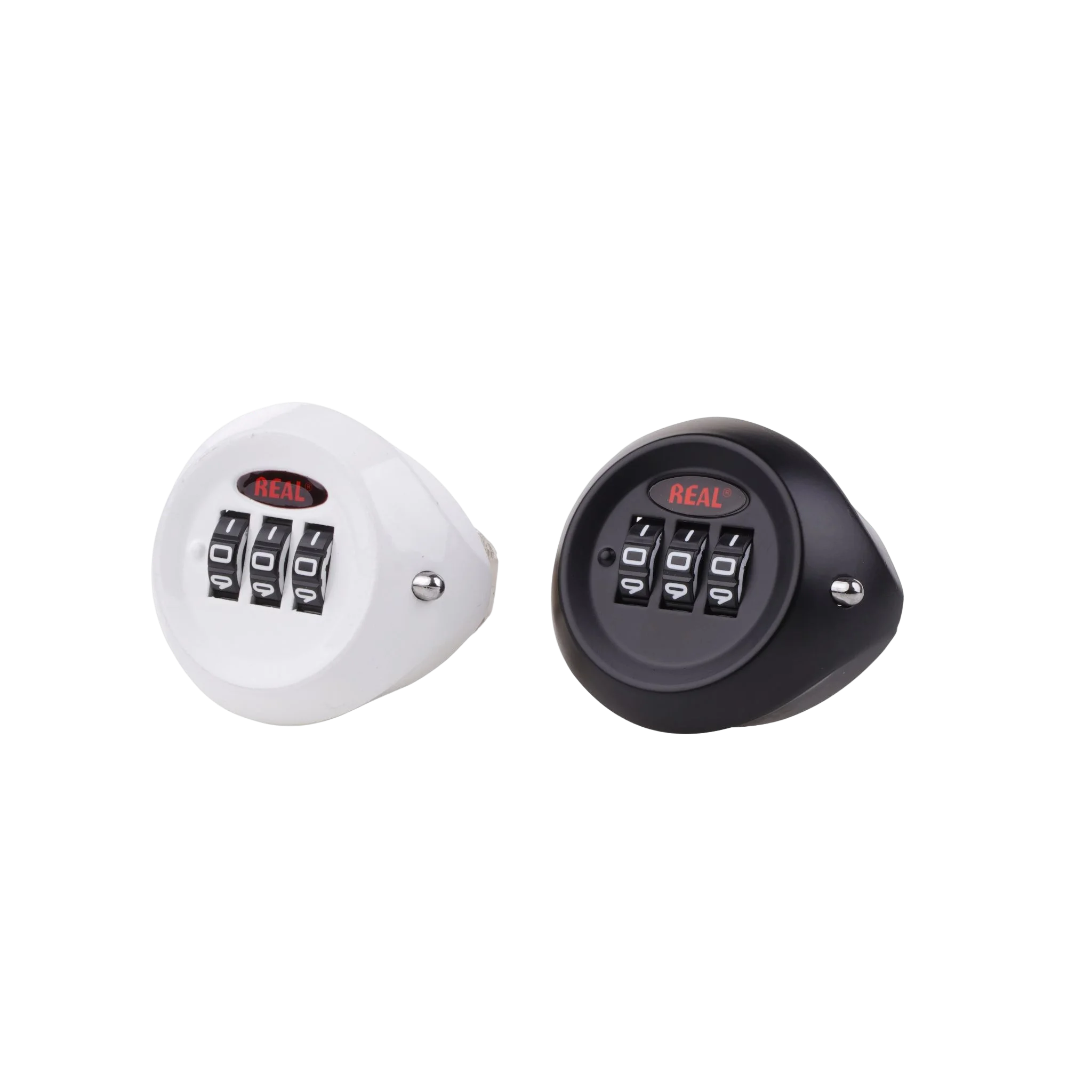 REAL RL-9047 Small Combination Lock, Round Keyless Combination Lock for Cabinet Door Locker