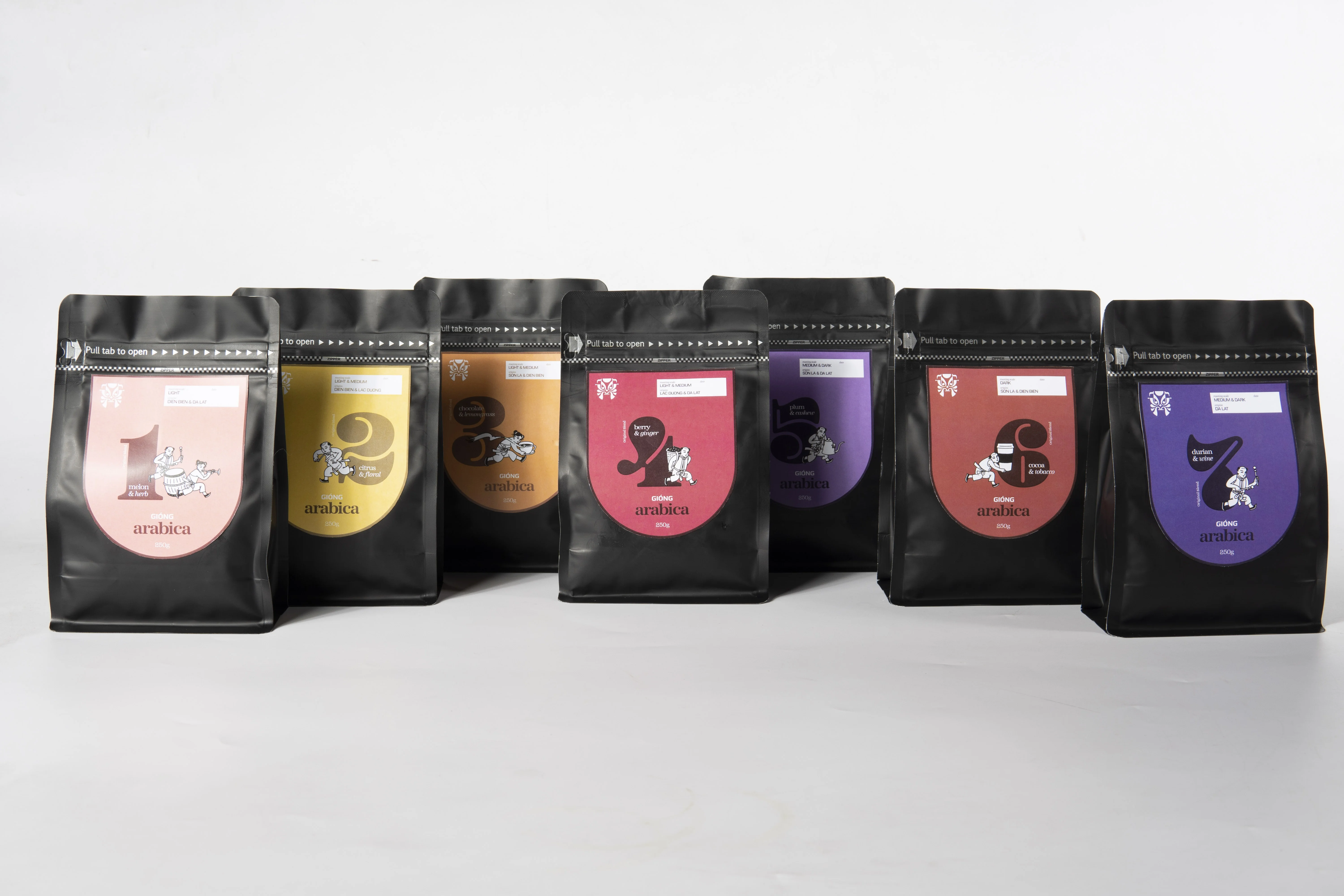 Giong Arabica 4-согревающий кофе вьетнамский лучшее качество конкурентоспособная цена 100% Арабика жареные кофейные зерна