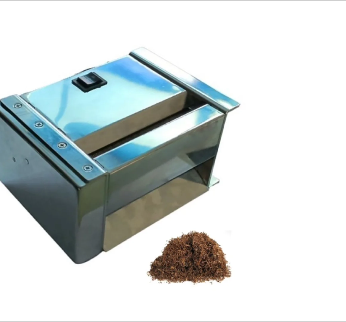 New Electric Tobacco Herb Leaf Shredder Machine Buy Tobacco Cutter