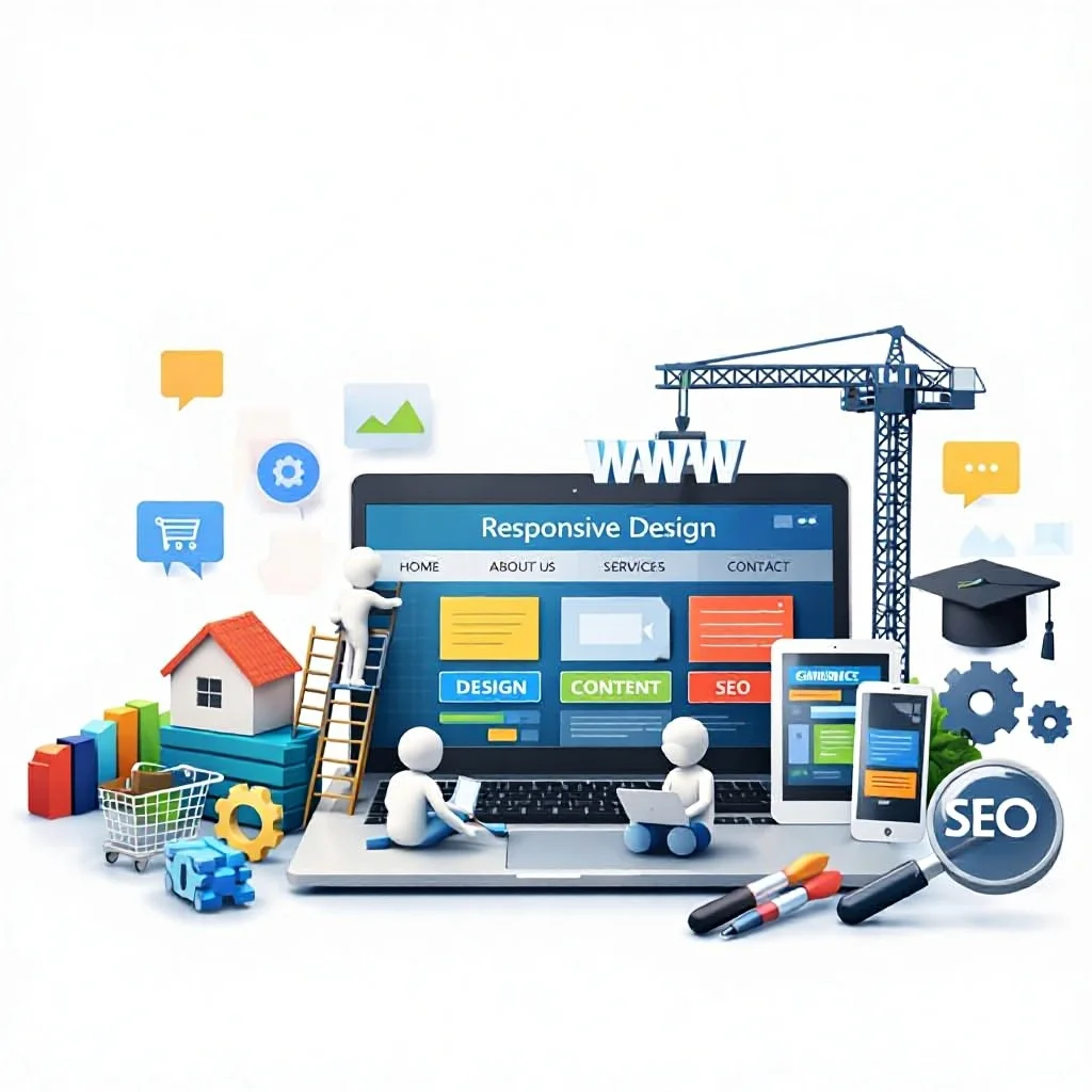 Professional Enterprise Website Development Services Corporate Business Platforms Custom Web Solutions MAC OS Supported in Stock