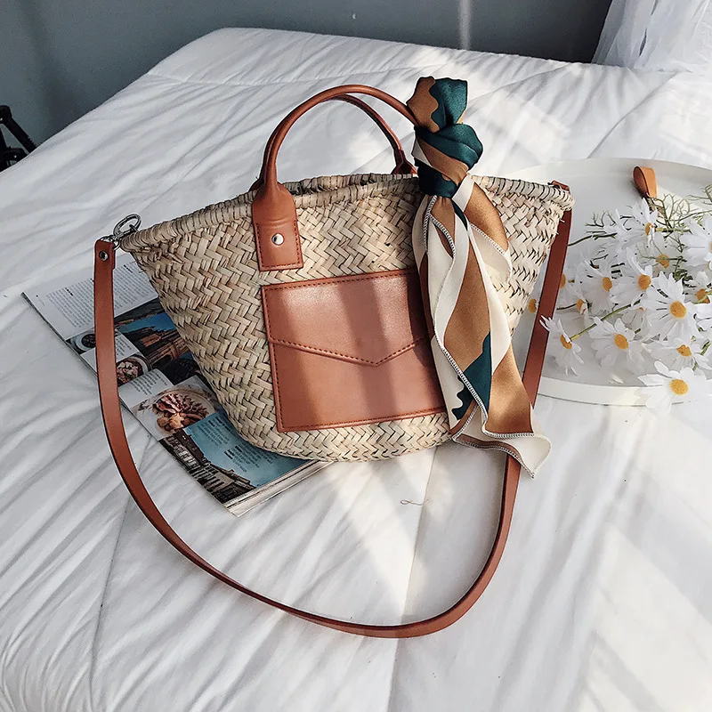 Luxury Women Shoulder Bag Large Tote Neoprene Light Handbags Bolsas Female  Travel Holiday Handbags Designer Beach Bags