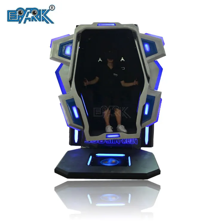 9d Vr Roller Coaster Games Vr Motion Simulator 360 Degree 9d Vr Cinema With Single Seat