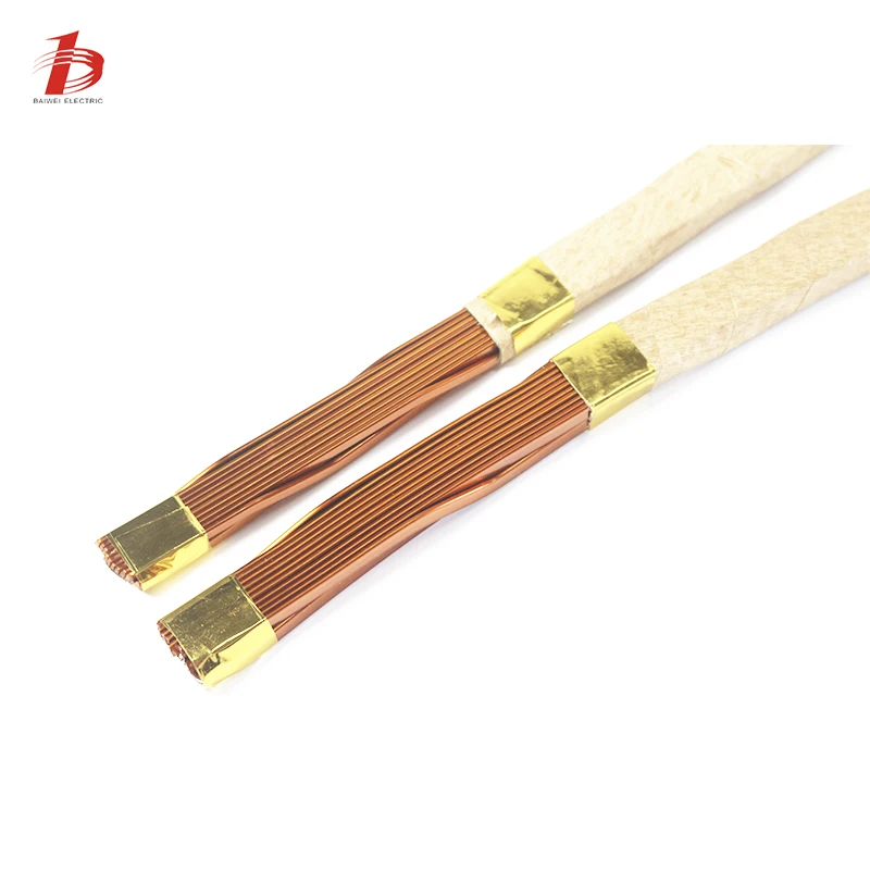 Paper Covered CTC Wire Cooper Conductor 21 /1.35MM X 4.8MM (E120)Continuously Transposed Conductors Cable for Power transformers