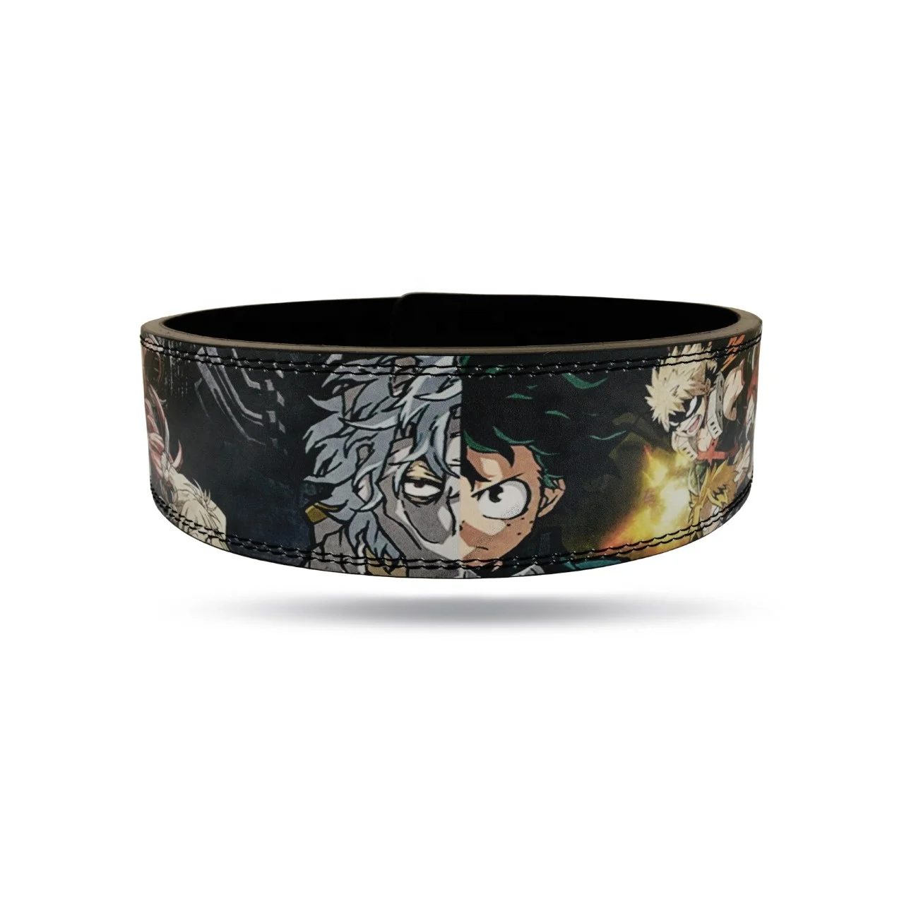 Customized One-Row-Hole Printed Anime Character Lever Lifting Belt -  AliExpress