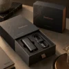 graphite and warm copper