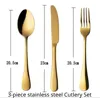 stainless steel Cutlery Set (3-pieces)