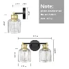 Black + Antique Brass