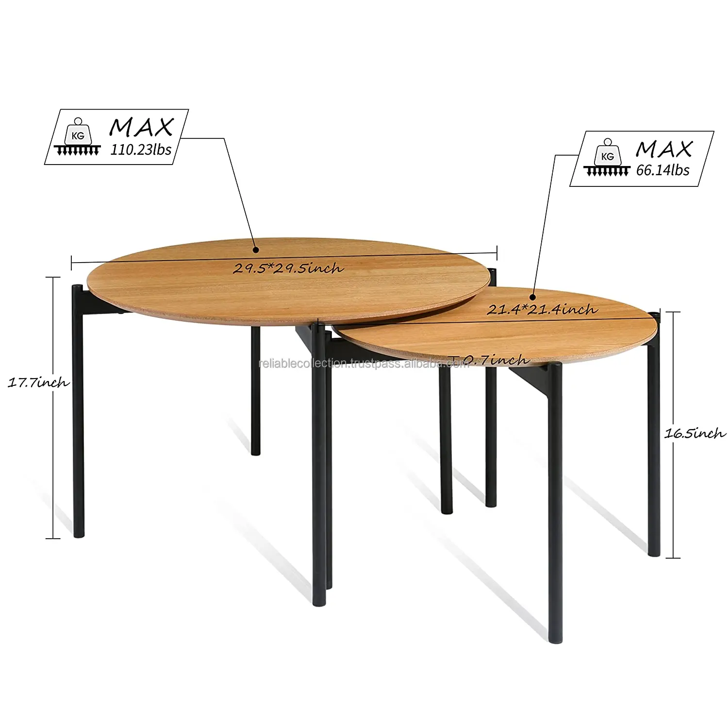 Nest Designing Marble Top Elegant Nesting Tables On High Sale Stack ...