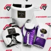 White & Purple