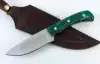 Emerald Green & Natural Brown