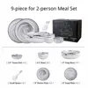 9-piece for 2-person Meal Set