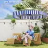 Navy Blue White Stripe Color