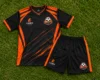 Black with Orange