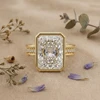 18K Gold Lab - Grown