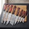 Red and Black wood handle