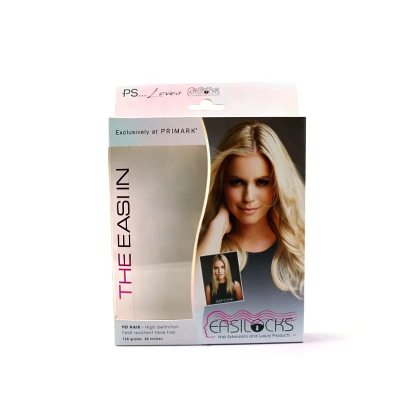 Custom Hair Extensions Packaging Box