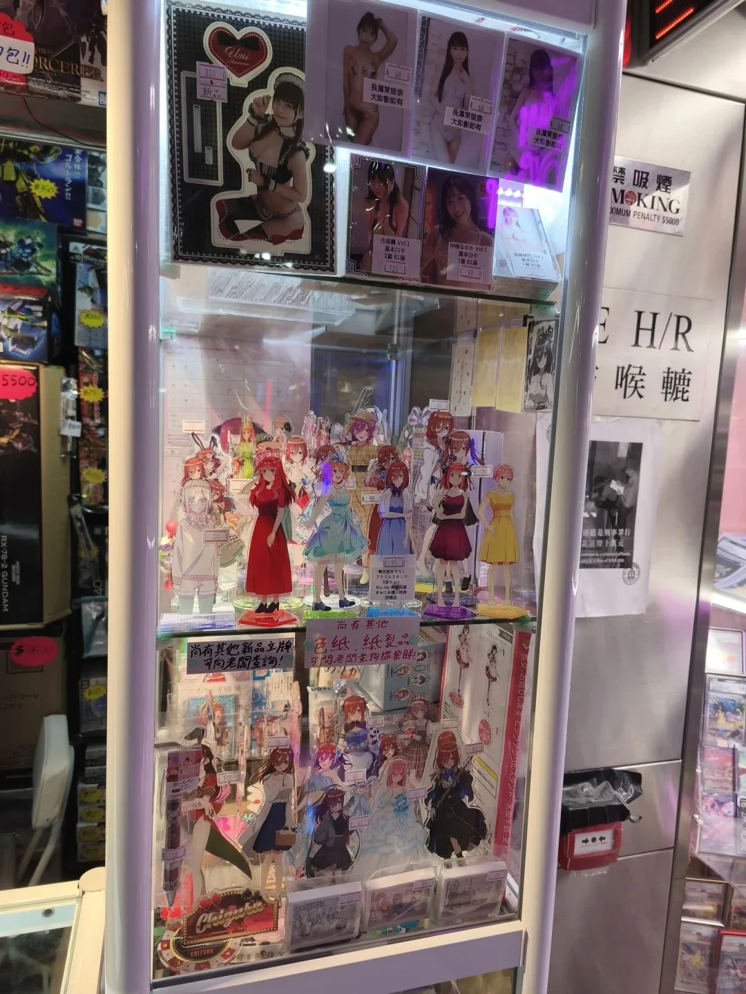 Fujima Ma - Glass Showcase & Authentic Polaroids