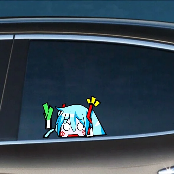 Peek Anime Peeking Sticker Car Truck Window Decal PKAS1 Assassination  Classroom | animestickershop