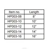 L: 10"=25.4 CM