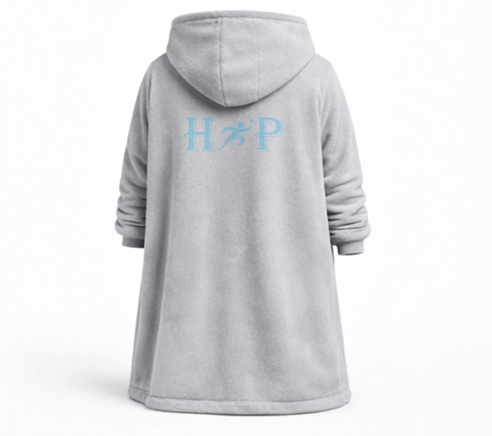 Oversized Blanket Hoodie Women Men Winter Hooded Wearable Blanket Hoodie With Sleeves Sherpa Fleece Sweat Sleepwear