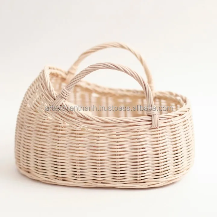 New Arrival Natural Wicker Baby Doll Cribs And Beds/baby Cradle Swing