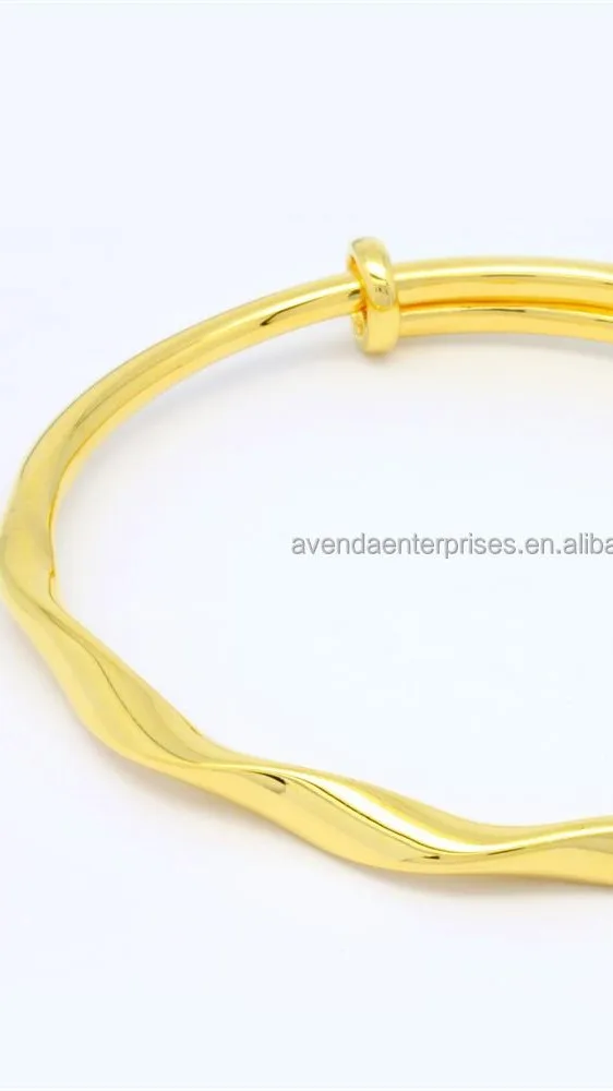 Fashion Design 24k Real Gold Filled Daily Wear Good Quality Adjustable