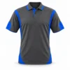 Steel Gray and Royal Blue
