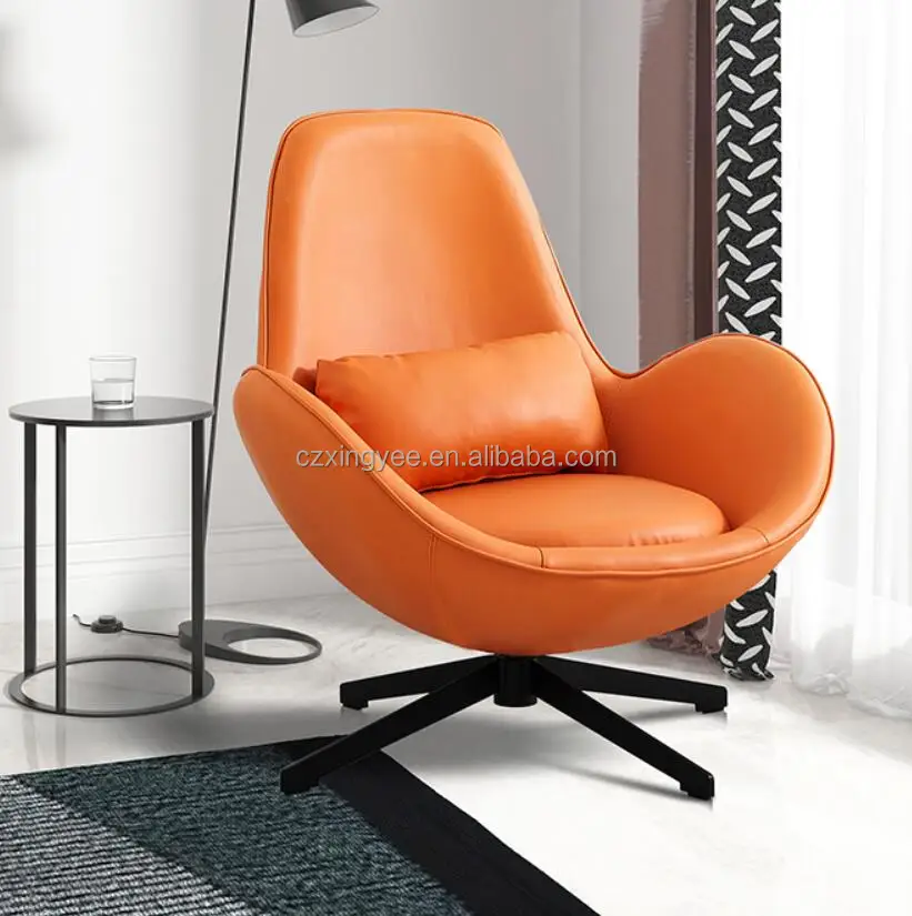 Modern Nordic Living Room Hotel Lobby Parlour Leisure Egg Chair Genuine