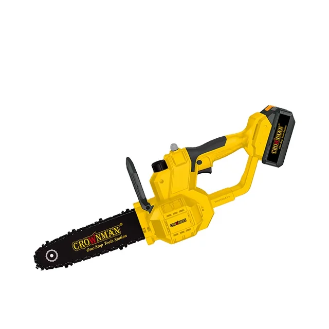 CROWNMAN Professional Power Tools Li-ion Brushless Cordless Chain Saw