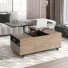 Walnut+black Color