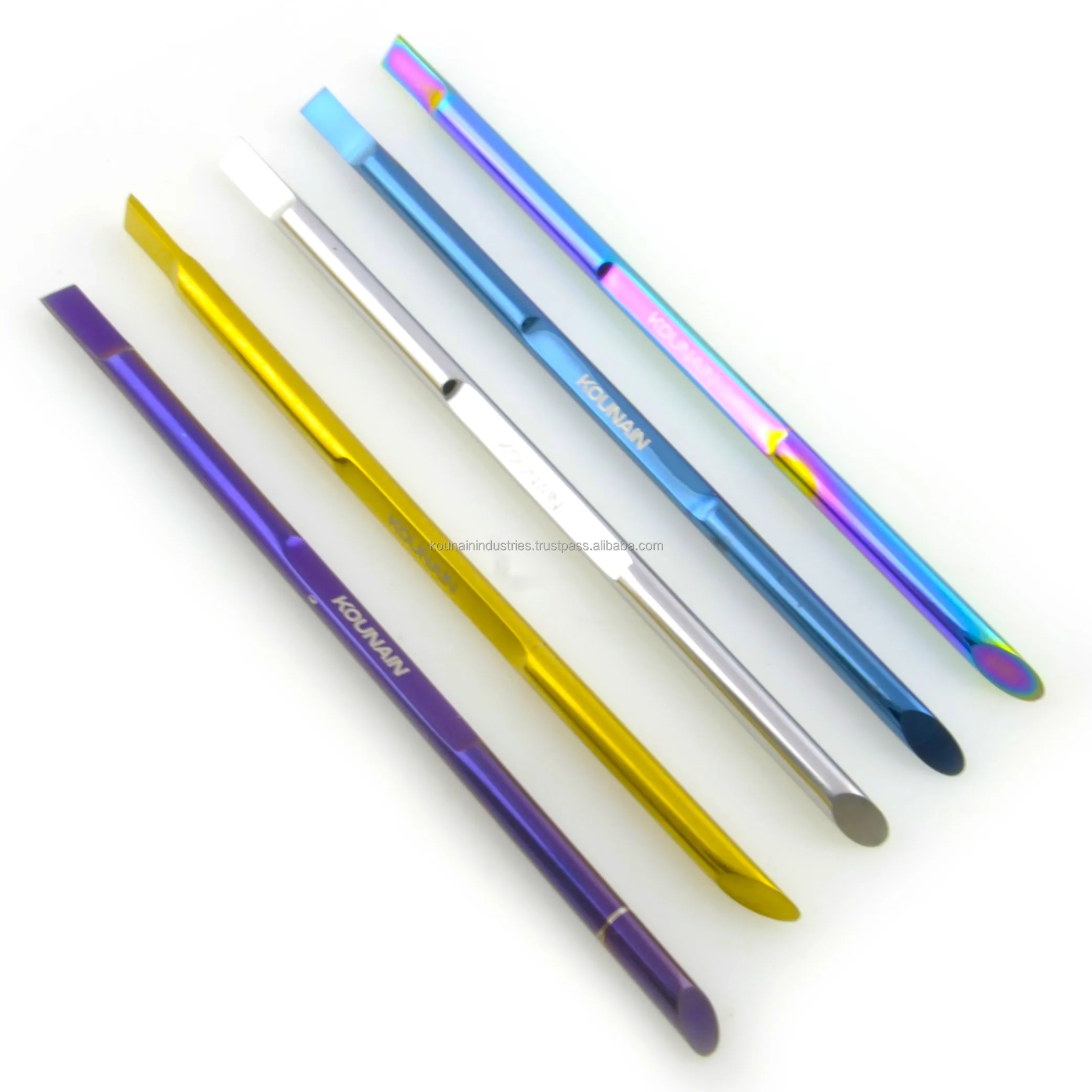 Kounain Professional Quality Cuticle Pushers Cleaners Dual Ended Nail