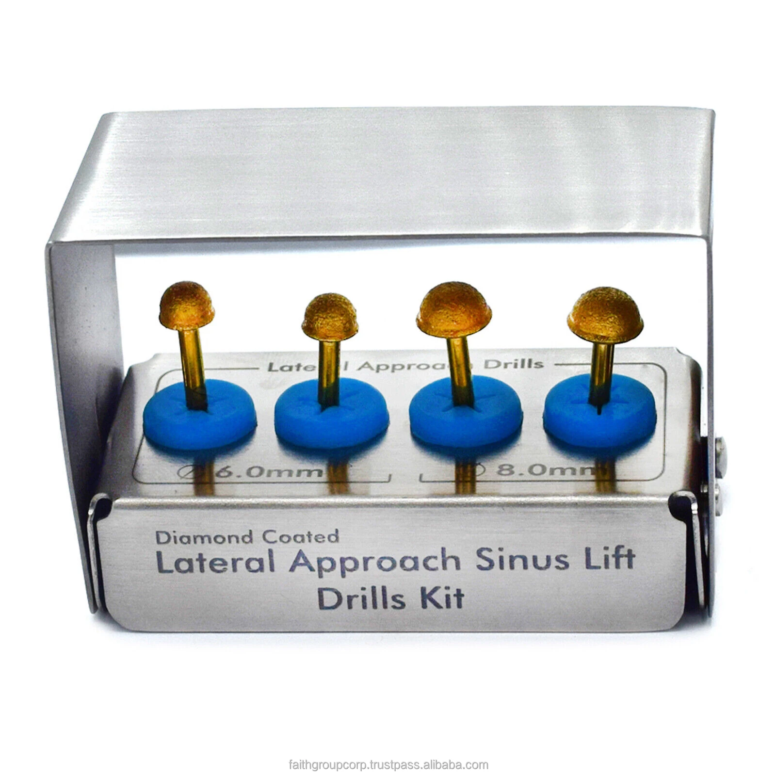 Lateral Approach Sinus Lift Drill Kit Dental Sinus Membrane Diamond