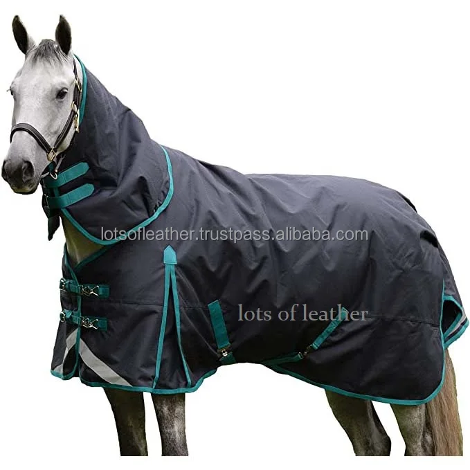 Oem Equestrian All Purpose Stable Field & Yard Horse Combo Turnout Rug Blanket 220d 1280 Denier