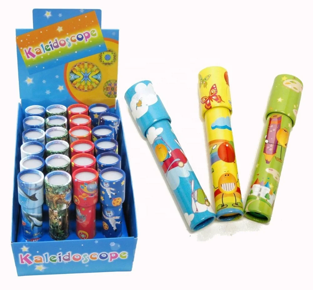 Любимый для детей классический ретро бумажный токарный калейдоскоп в качестве рекламных подарков