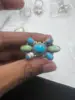 Sky Blue with Green