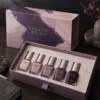 violet and porcelain pink