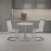 White+ White PU+Plating Leg Color