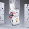 Blanco y dorado