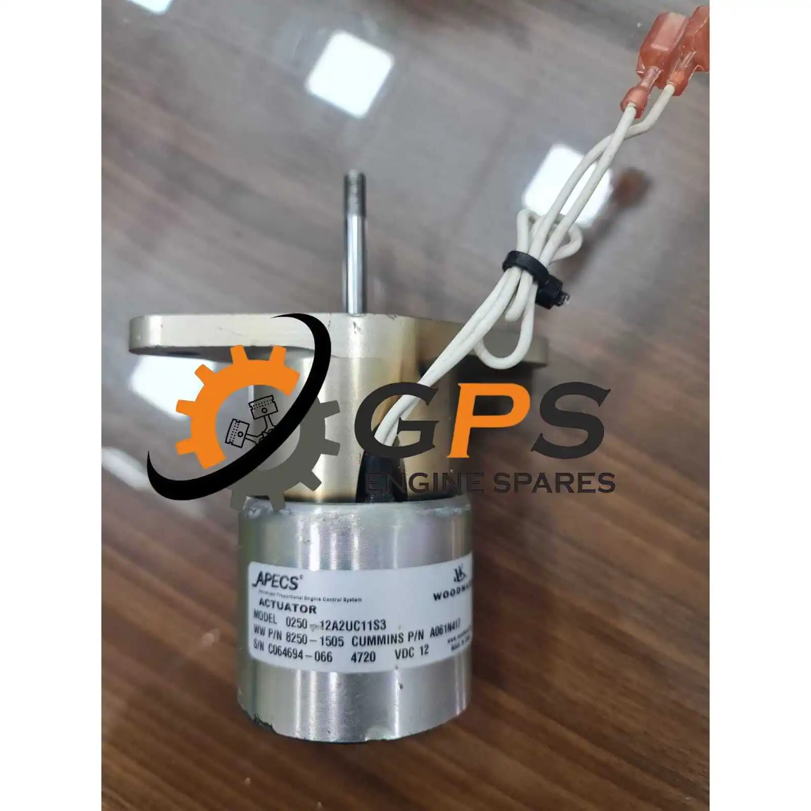 ACTUATOR 12V 24V - OEM PART NUMBER 0306-5465 A061N417 A053E213