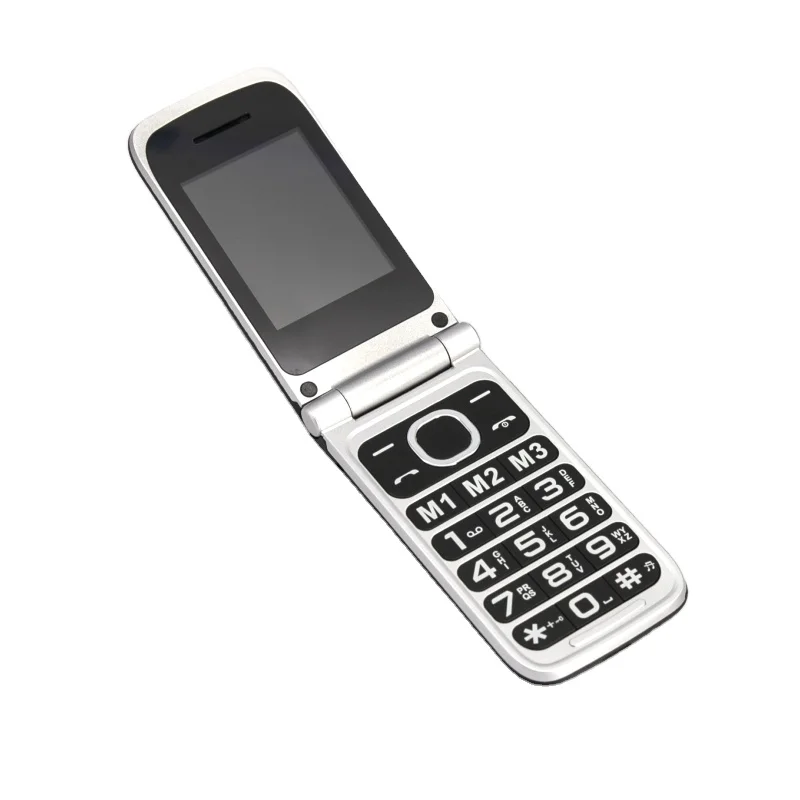G2401 2.4 Inch Drop Proof Rugged Flip Phones  Phone 2g  Flip Low Price China Mobile Phone