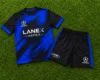 Blue with Black