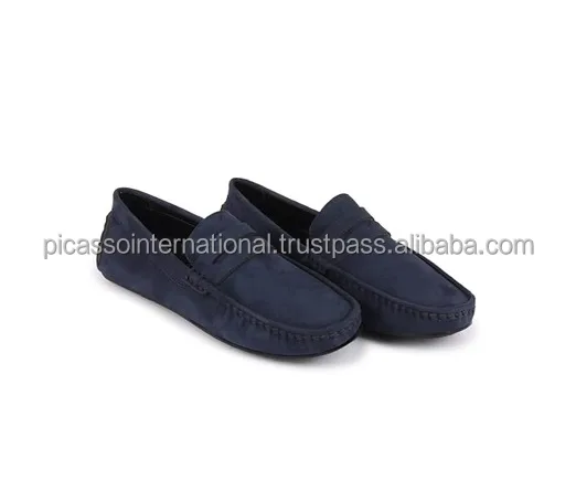 Attractive Design Stylish Look Wholesale Supply Genuine 100% Cow Hide Leather Loafer Shoes fom Indian Manufacturer