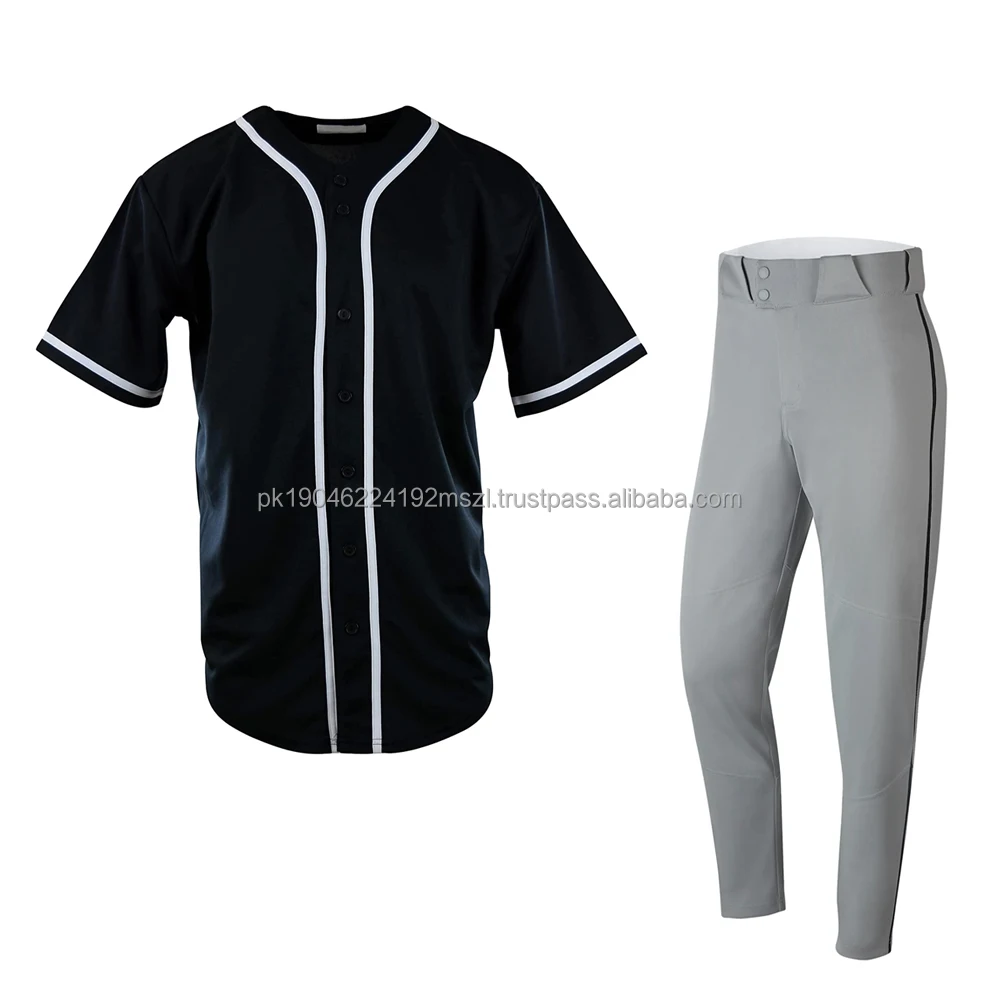 Professional Manufactured Made Baseball Uniform For Men's / Baseball