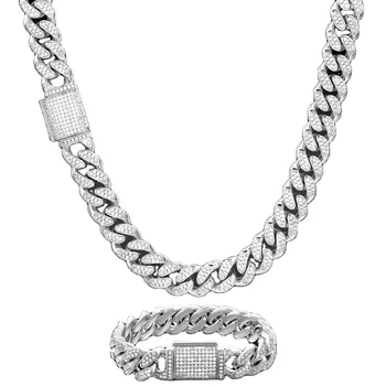 Real Diamond Miami Cuban Link Chain- 10kt Yellow Gold 100-400 Grams Necklace Chain, Hip Hop Jewelry