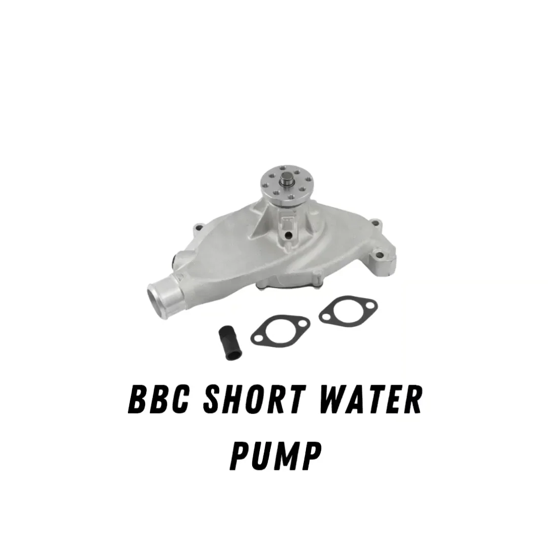 Hi Flow Volume Bbc Aluminum Engine Coolant Big Block Chevy Engine 195568 Satin Bbc Short Water