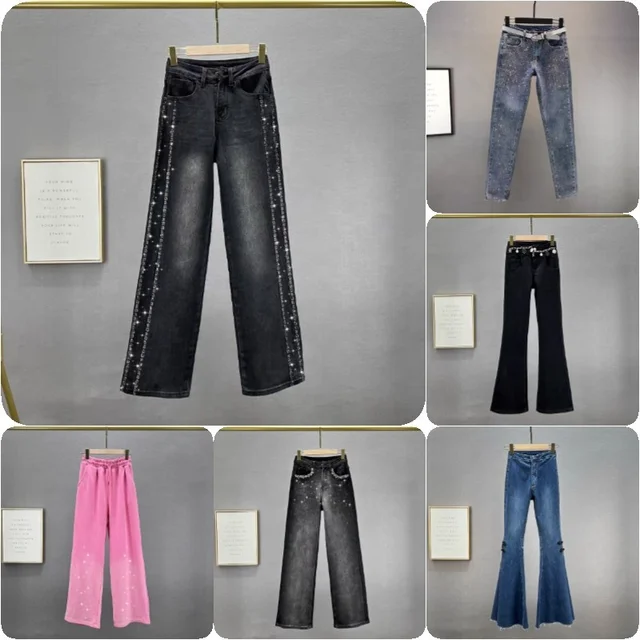 Wholesale new style women jeans jeans women plus size women sexy jeans random