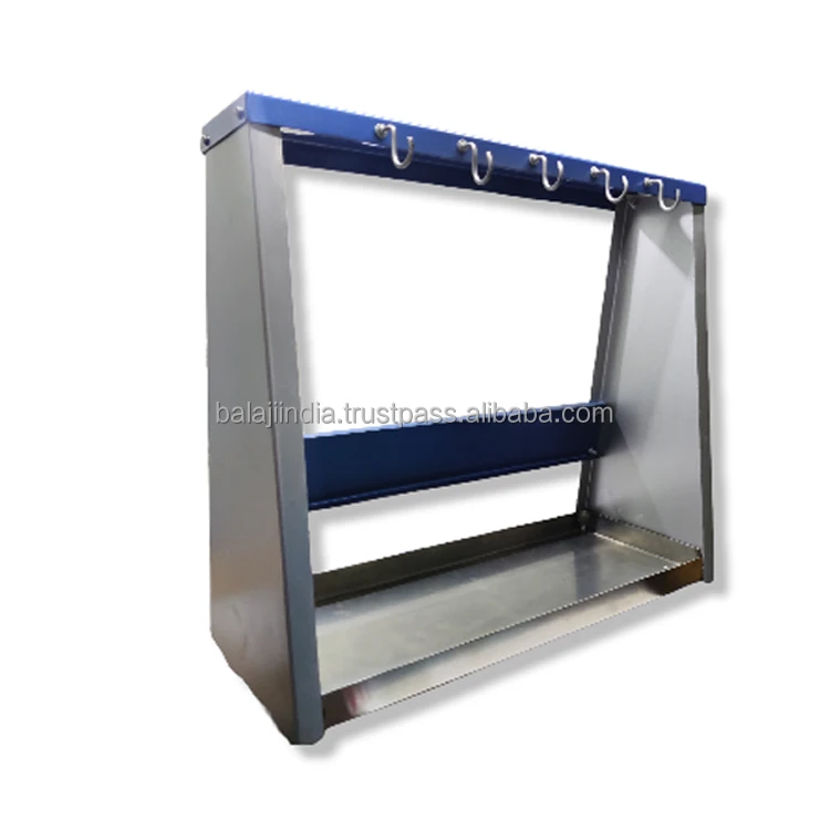 Mild Steel With Powder Coating Material Hold 6 Glass Tube